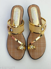 Lutu Footwear  Lutu Footwear: women girls flip flops in party heels fancy ladies chappal Naresh chappal heel, logo Flip flops for women stylish heels, sandals for bag heels women fancy footwear Lutu Footwear
