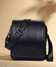 ZipCraze Stylish PU Synthetic Leather Men's Sling Bag Cross Body Travel Office Business messenger