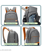 Large 35 L Laptop Backpack Bingo -3 Compartment Premium Quality, Office/College/School Laptop Bag for upto 15.6” Laptop with internal organiser  (Black)