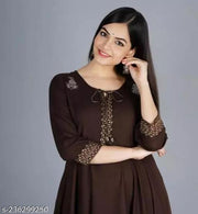 Cofee border shri balaji center and finishing  Kurtis
