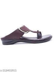 CROX Women's Brown Ankle Buckle Thongs | Chic Comfort for Everyday Style