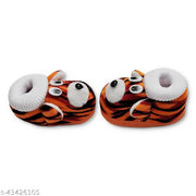 Tarun Child Care Baby Booties Baby Shoes for Any Occasions, Festive-0 to 10 Months Unisex-Orange