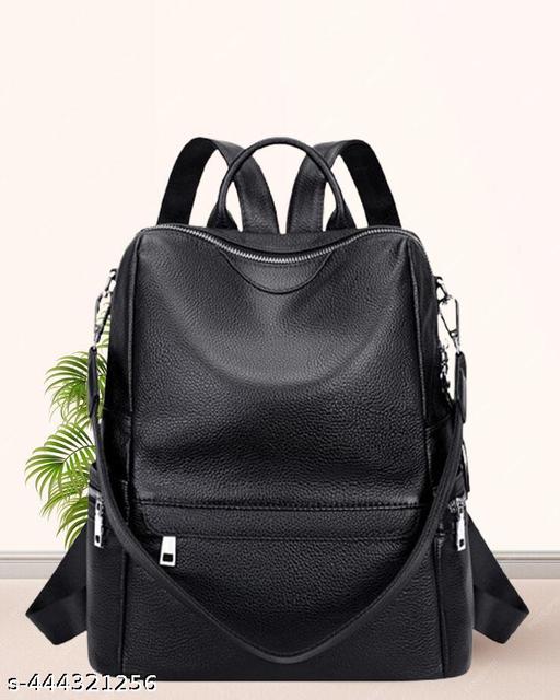 Bohobuzz Backpack Purse for Women Convertible Travel Vintage PU Leather Bag(Backpack,bag,backpack for women women bag fashion,stylish)