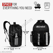 Spacy comfortable 4th to 10th class casual school bags Waterproof college Bag 35 L Laptop Backpack
