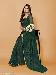 Bundi Print Saree