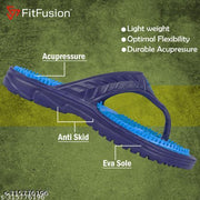 FitFusion Accupressure Slipper for Men Extra Soft and Outdoor Mens Flip Flop and Slide