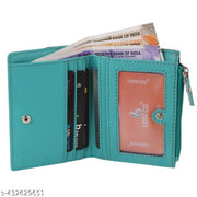 Small Women's Wallet -PU Leather Multi Wallets | Credit Card Holder | Coin Purse Zipper -Small Secure Card Case/Gift