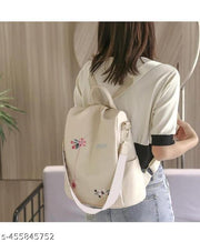 Fancy backpack for women girls fancy embroidery bag