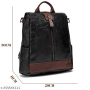 Small 9 L Backpack Backpack Cute Style Female Student Waterproof Anti Thief  (Brown)
