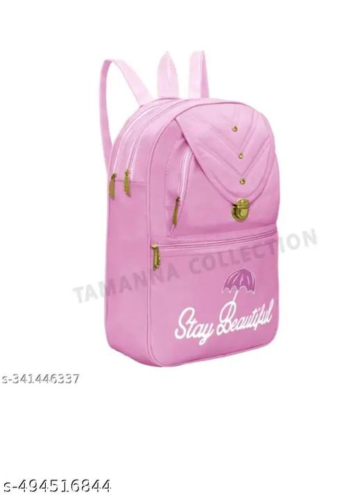 new very good backpack stay beautiful pink