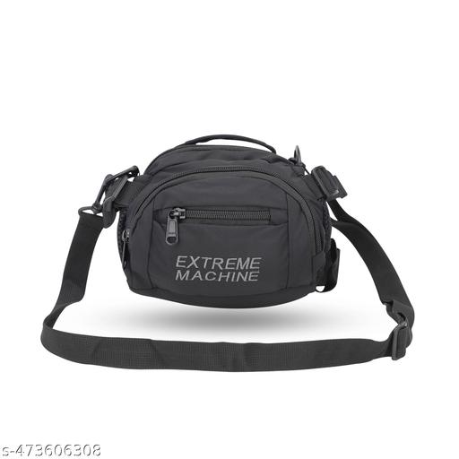 Men's Black Waist Bag || Men's Casual Waist Bag || Stylo Men's Waist Bags || Unisex Waist Bag