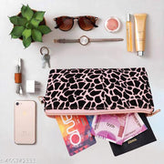 Black Pink Tiger Clutch