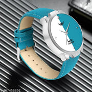 Stylish Watch | Minimalist | Premium | Genuine Leather Strap Analog Watch