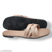Stylish Daily Wear Women Flat Sandals & Comfortable Casual Slippers