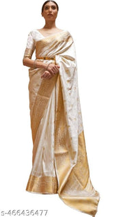 Jacquard Work Banarshi Silk Saree