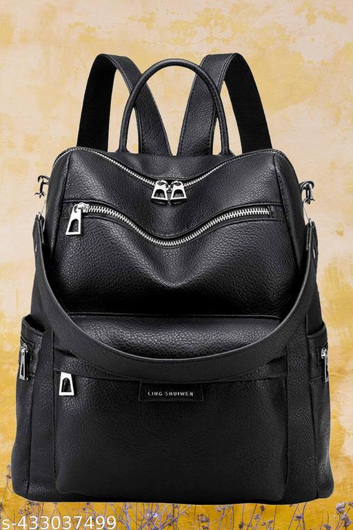 MomsyStore Leather Backpacks For Women And Girls
