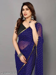 MEGHA RED SARI