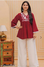 Short kurtis and different variant & colour s embroidery work designer kurtis beautiful short kurtis