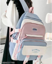 Stylish Large Capacity Backpack Durable Oxford Adjustable Straps Lightweight