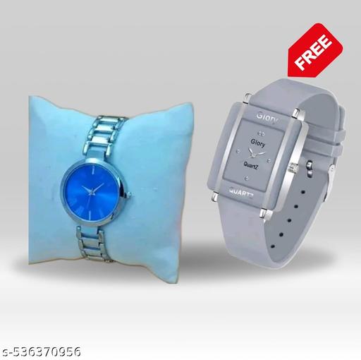 pg creation- two combo women/girl watch pack of 2