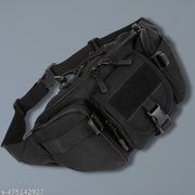 Black waist bag