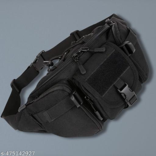 Black waist bag