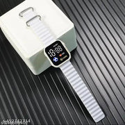 Trending Men Women and Boy Girls Waterproof Kids LED ultra band Wrist watch
