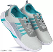 Combo of 2 Men's Grey Sports Shoes - Relaxed Lightweight Running shoes for Men