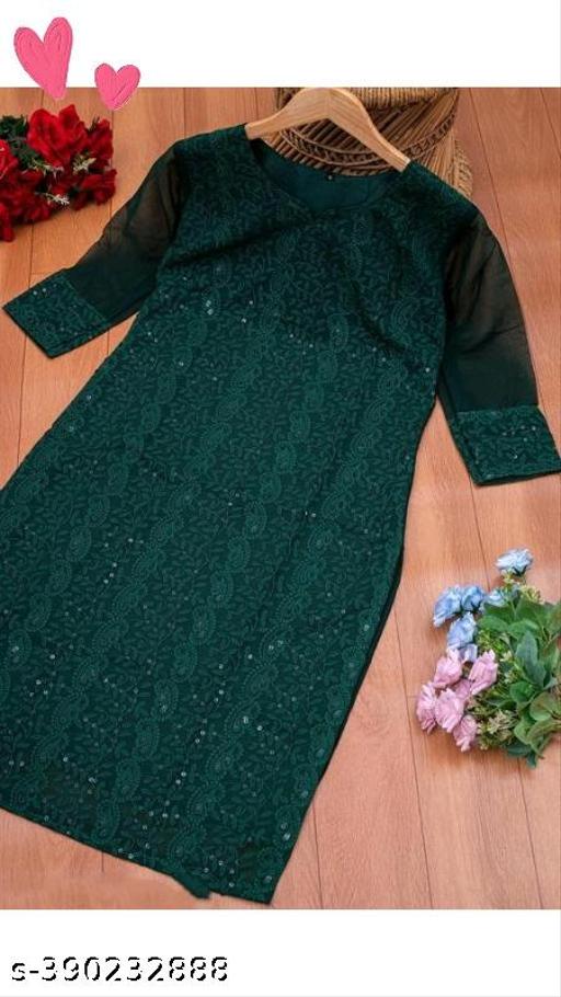 chikankari kurti || kurti fot women || formal kurti || Long kurti || Plus Size kurti