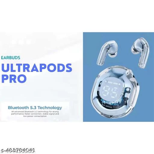 Ultrapods Pro Earbuds 12 hours playtime bluetooth wireless headphones earphone bluetooth headset