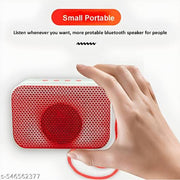 GeneCore SonicBoom M406 Bluetooth Speaker – 10W Bass Boost, RGB Lights, Portable Wireless Speaker with FM/USB/AUX/TF Card, Built-in Mic & Rechargeable Battery – Outdoor Party Speaker