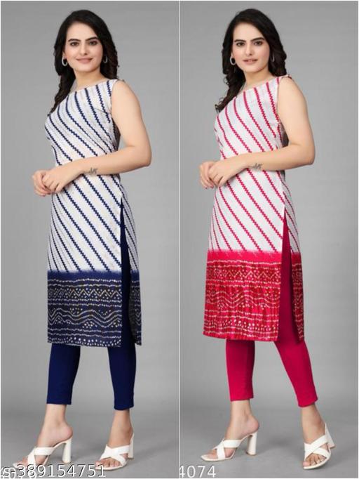 CREPE KURTI COMBO