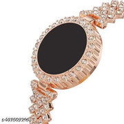 ROUND TOUCH WATCH GOLD