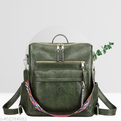 BohoBuzz Premium Waterproof Backpack For College Girls | Women Office Bag Durable & Daily Usable (Backpack,bag,backpack for women women bag fashion,stylish)