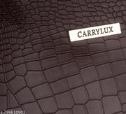 Dual tone croco pattern tote handbags for womens