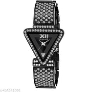 Stylish Triangle Watches Trending Watches Party Wear Watches Wrist watches Wedding Watch Classic Watches for Women Watches & Girls