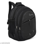 Bags & Backpack /college bag/school bag and office with rain cover  35 L (Black)