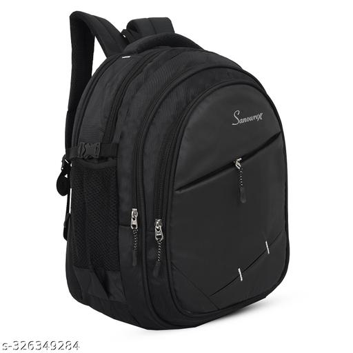 Bags & Backpack /college bag/school bag and office with rain cover  35 L (Black)