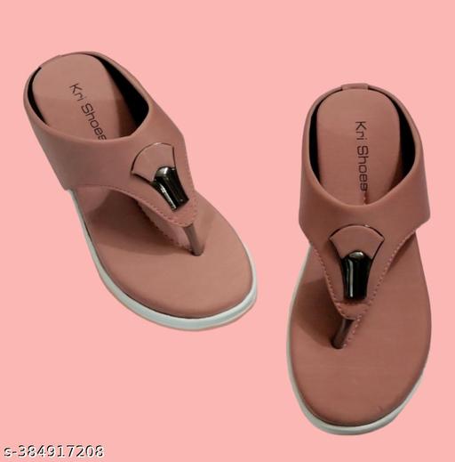 letest casual woman pink wedges