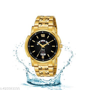 HTM ORIGINAL GOLD PLATED DAY & DATE FUNCTIONING FOR BOYS Analog Watch - For Men