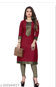 stylelist kurti with work