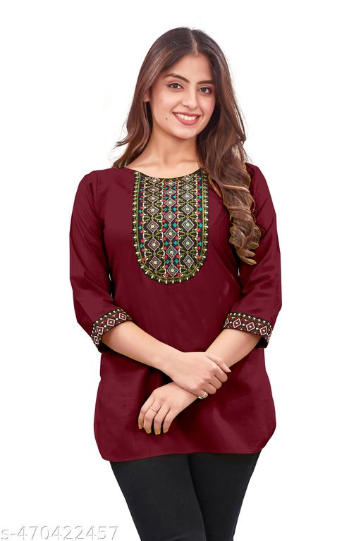Women Short Kurti new Trendy Short Kurti For Girls