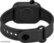 Latest New Generation Sports Digital Square Black & Pink Combo LED Watch Boy & Girls (Pack Of 2)