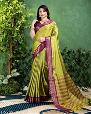 Trendy New Banarasi Silk Saree