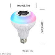 Hot Selling LED RGB Bluetooth Speaker Bulb Wireless Music Playing Light Lamp With Remote Controller Light Changing Bulb Led Night Bulb With MP3 Bluetooth Speaker Smart Speaker