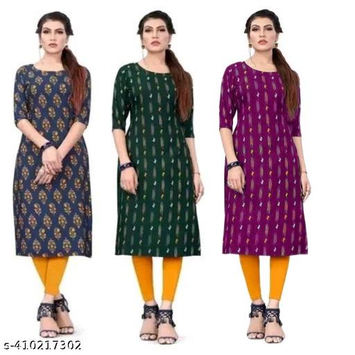 Festive and daily wear kurti for women-Combo piece_3
