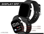 Square Dial Digital Watches Combo for Boys LED Lights Watch Kids Children Pack of 2