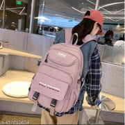Large 40 L Laptop Backpack Casual unisex Backpack school college laptop travel bag office bag  (Pink)