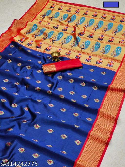 Treditional Paithani Silk Saree
