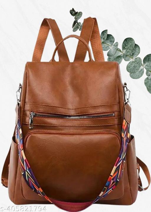 BohoBuzz  Premium Waterproof Backpack For College Girls | Women Office Bag Durable & Daily Usable (Backpack,bag,backpack for women women bag fashion,stylish)